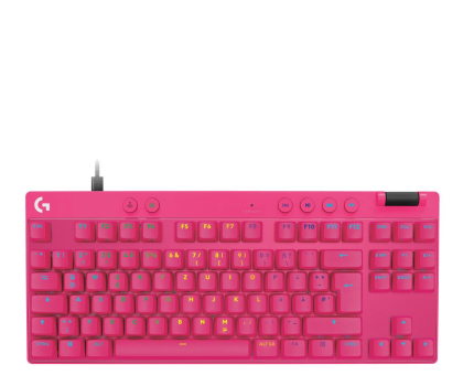 Klawiatura LOGITECH G PRO X TKL Rapid magenta 920-013253